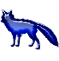 Sapphire Fox Talisman